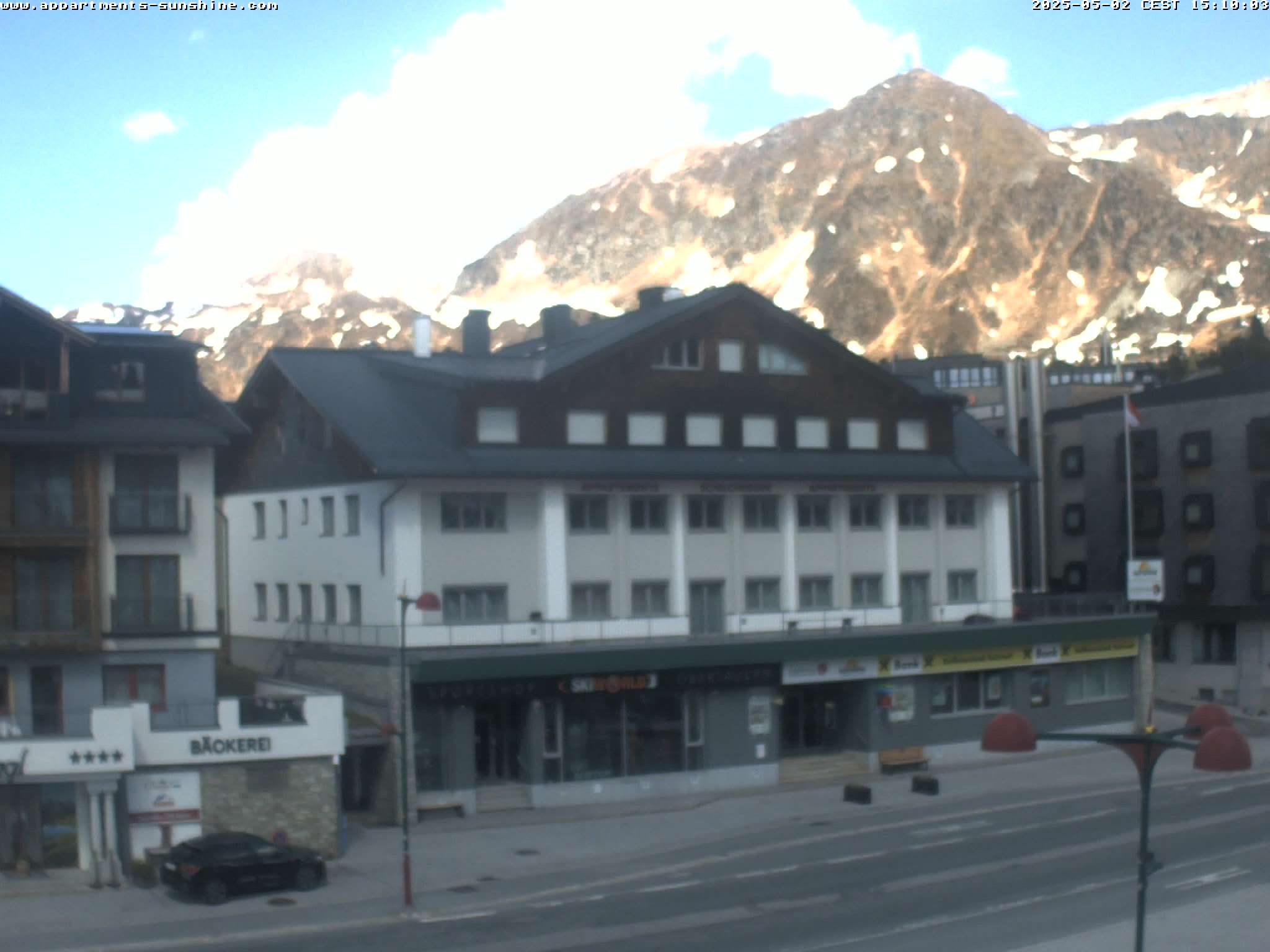 Webcam Appartements Sunshine Obertauern